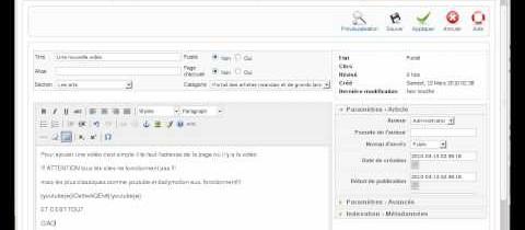 I uploaded a YouTube video — Encore joomla http://youtu.be/fceIX8oaJcE?a