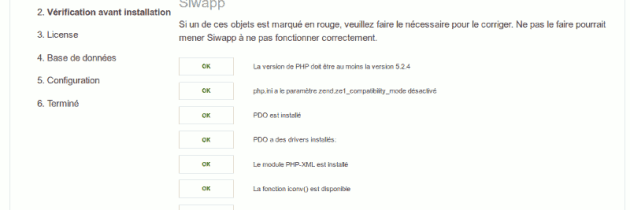 Installer Siwapp sur Nginx